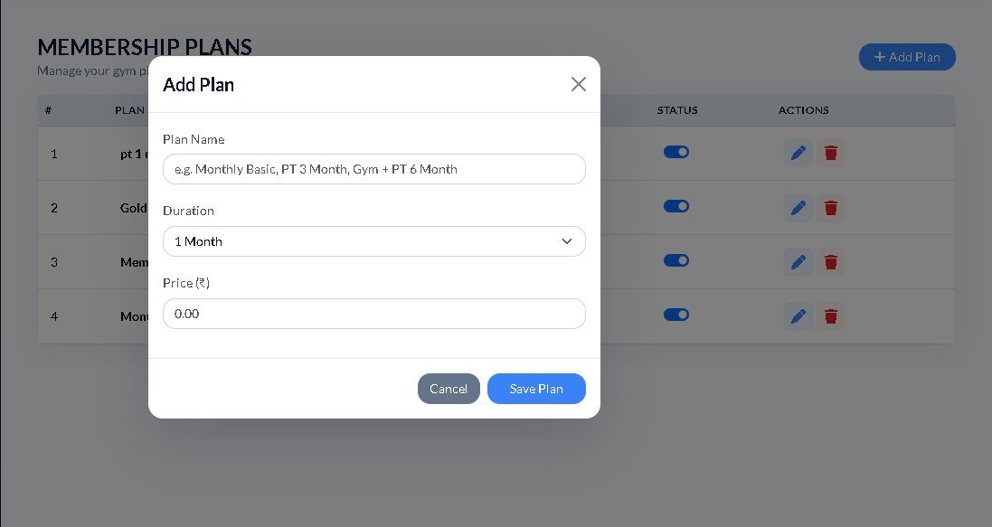 Create your own membership plans and pricing